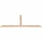 Ekena Millwork Portland Smooth Timber Gable Bracket, Douglas Fir, 72"W x 30"H x 1 1/2"D x 3 1/2"F, 10/12 Pitch GBW072X30X0204POR00SDF - alternate 3